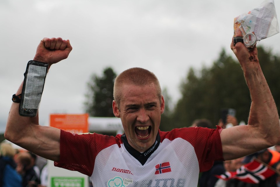 Olav Lundanes has won his 10th World Orienteering Championships title ©Facebook/World Orienteering Championships