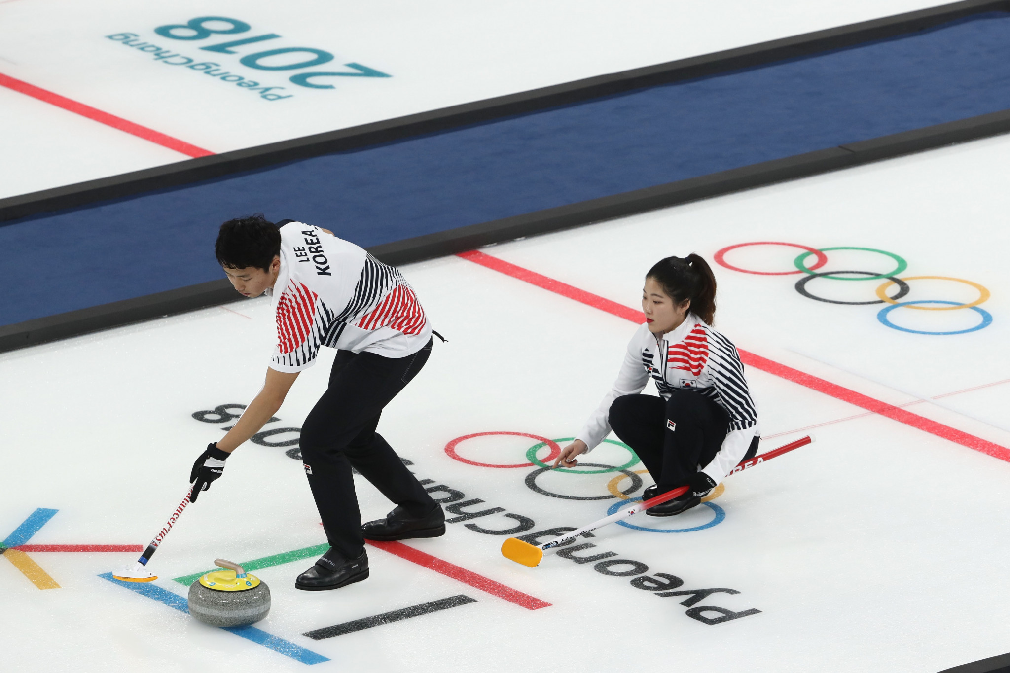 Jang Ban-seok coached the mixed doubles team at Pyeongchang 2018 ©Getty Images