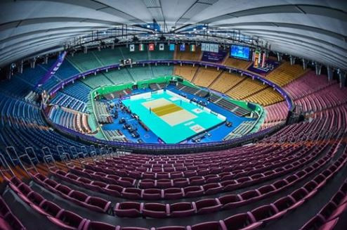 Seoul's Jamsil Indoor Stadium will host the tournament ©AVB Facebook