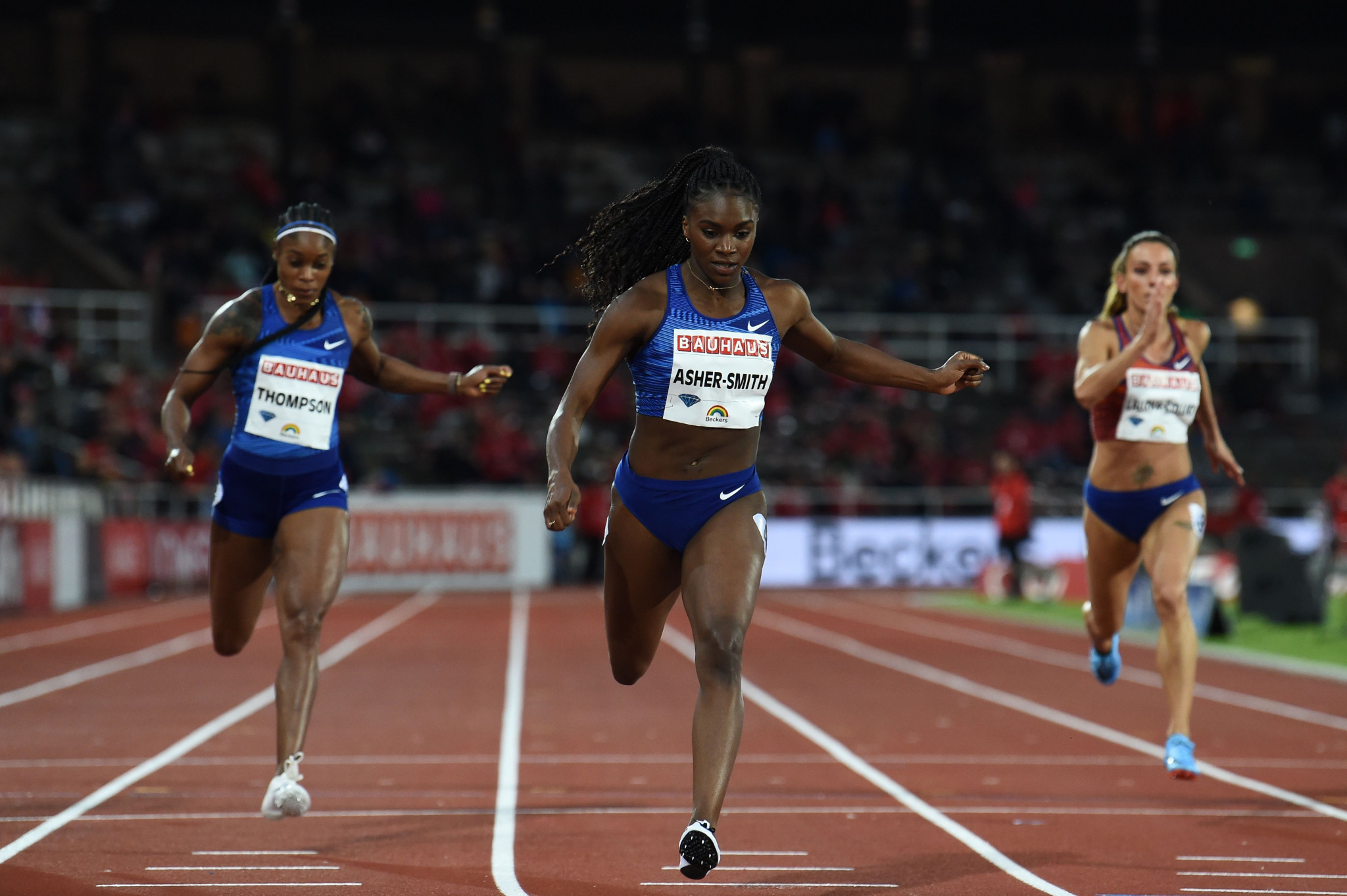 Dina Asher-Smith will line-up in a competitive 200m field in Birmingham ©Getty Images