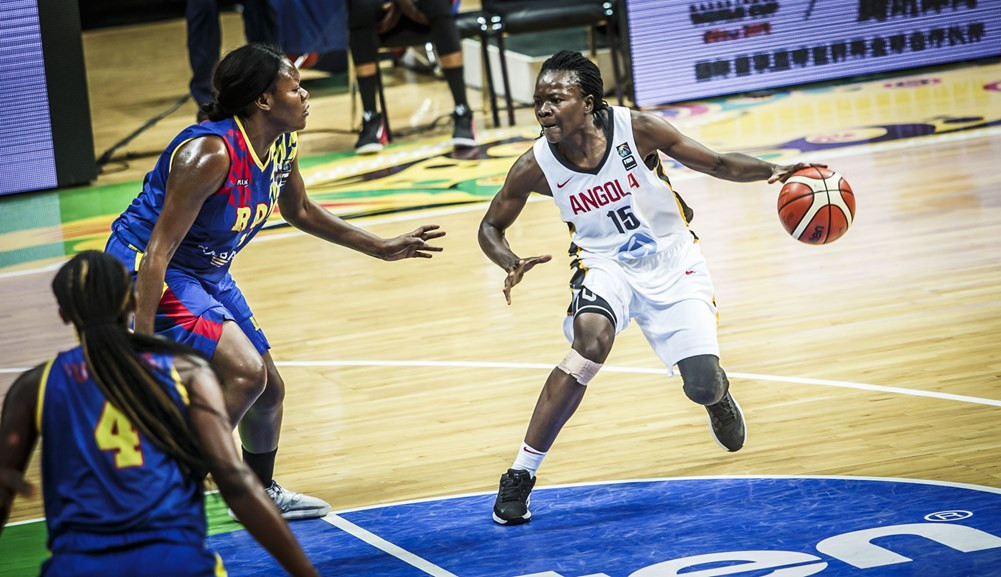 Angola have finished fifth in the 2019 Women's AfroBasket after beating Democratic Republic of Congo ©FIBA