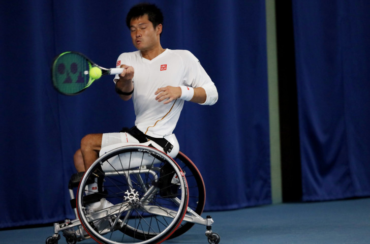 A survey of 3,000 Japanese people showed that 23 per cent could name wheelchair tennis star Shingo Kuneida ©Getty Images