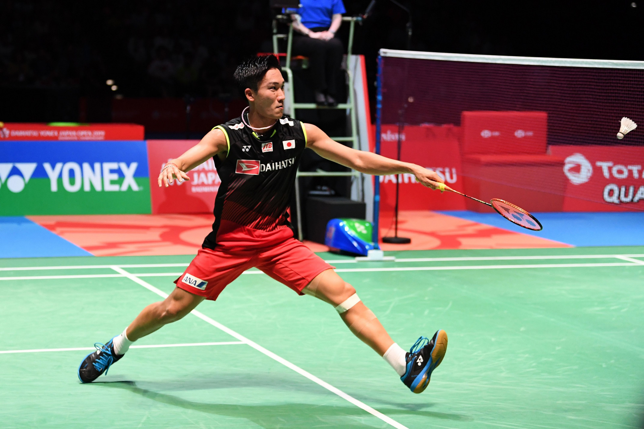Kento Momota is favourite to retain his BWF World Championship title in Basel ©Getty Images