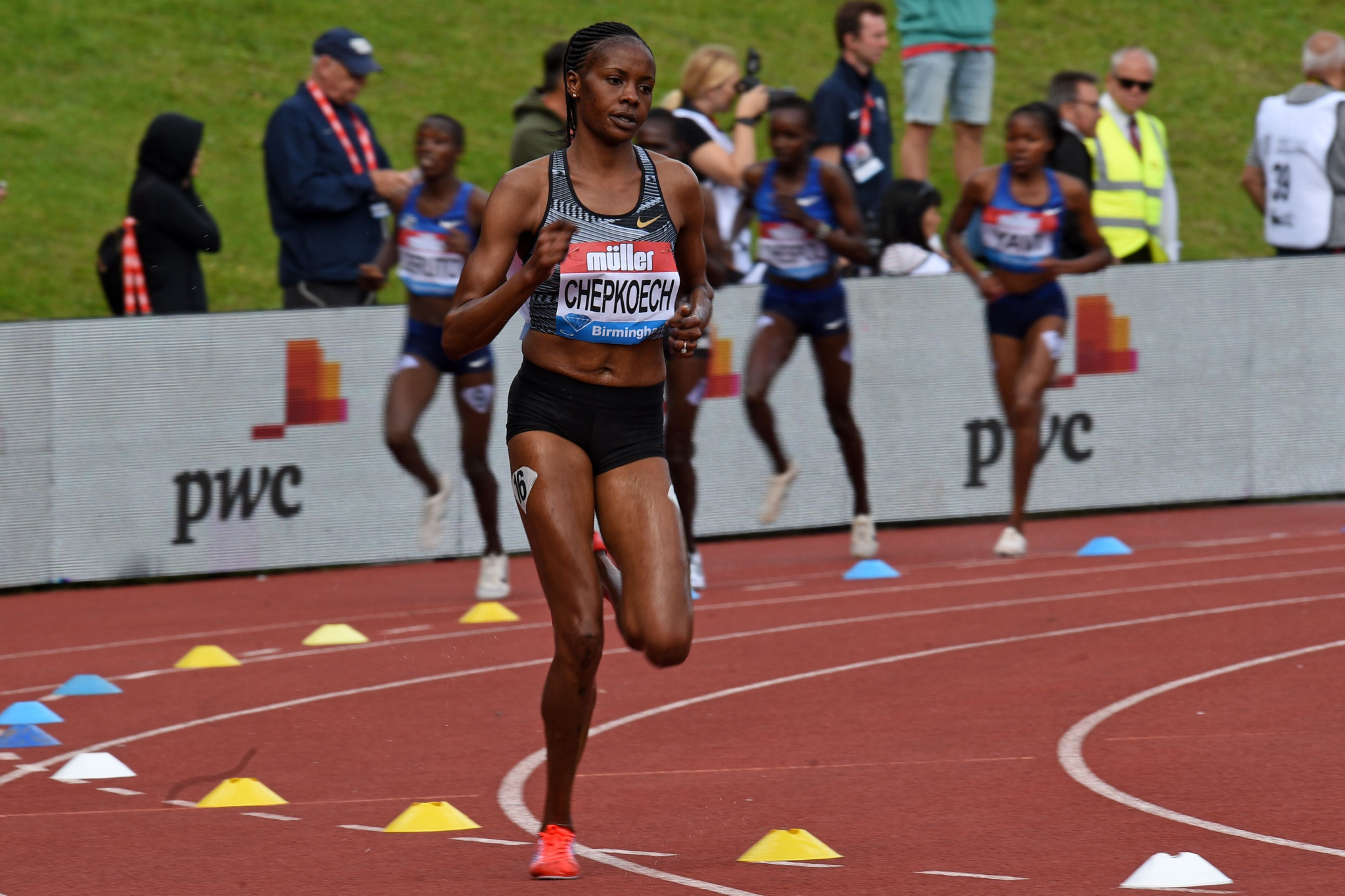 Kenya's world steeplechase record holder Beatrice Chepkoech will compete at the African Games in Morocco ©Getty Images