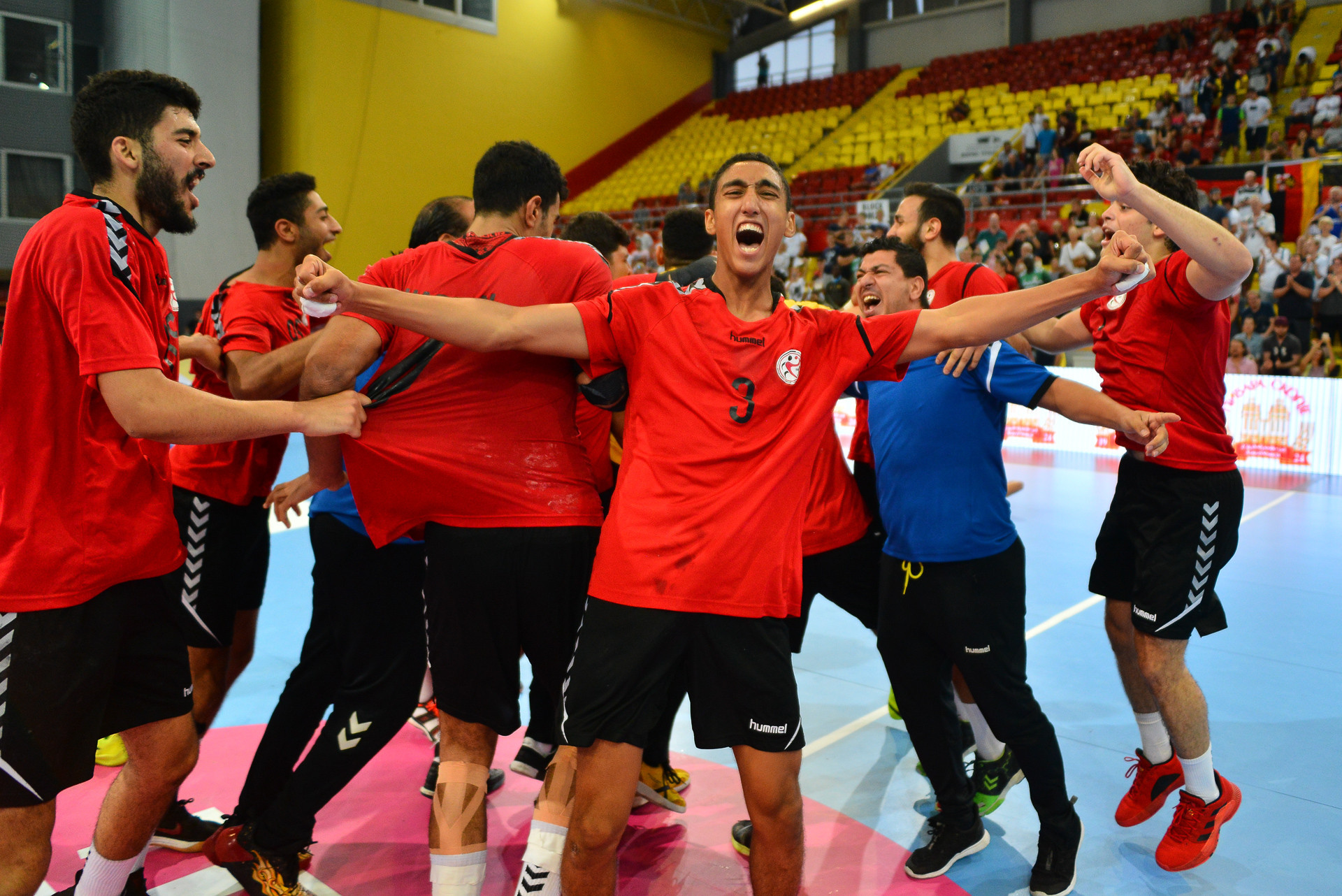 Egypt become the first African and first non-European winners ©IHF