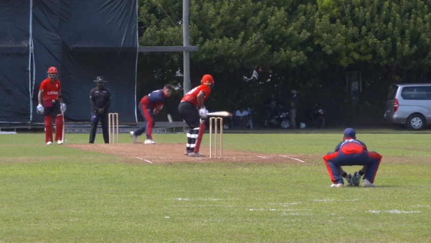 Superb Singh century gets Canada off to winning start at ICC T20 World Cup Americas Regional Finals 