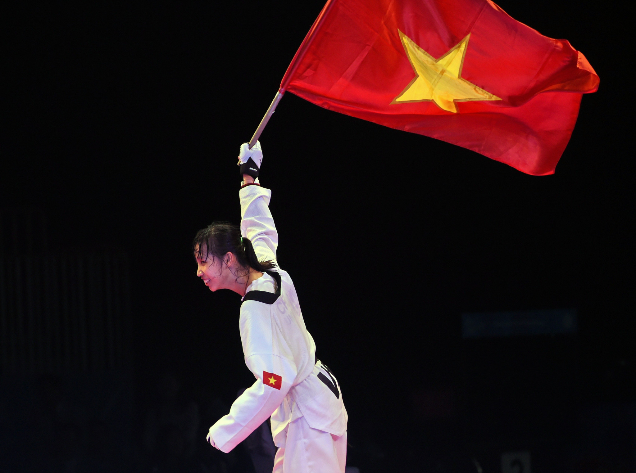 Truong Thi Kim Tuyen claimed top honours for hosts Vietnam in the women's under-49kg category ©Getty Images