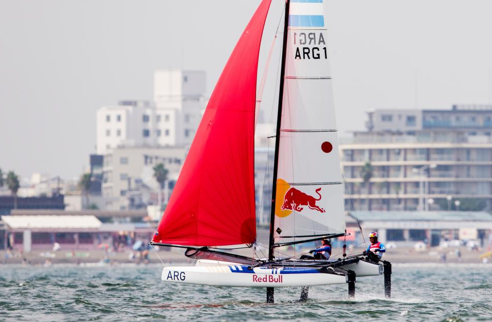 Contrasting conditions have been experienced by the competing sailors ©World Sailing