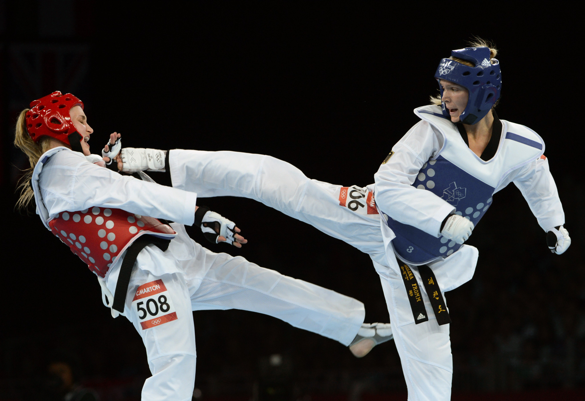 Three-time Olympian Carmen Marton represented Australia in the women's under-53kg category in Manchester ©Getty Images