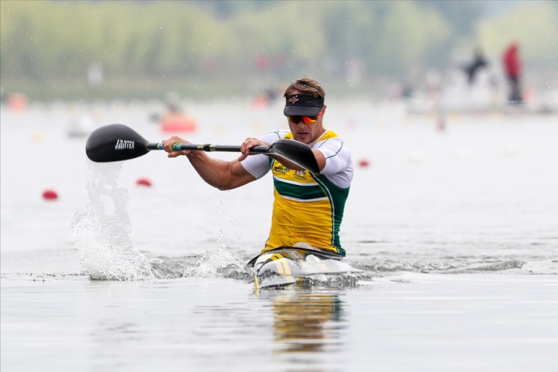 Curtis McGrath of Australia will be defending his KL2 and VL3 world titles in Szeged ©Paddle Australia