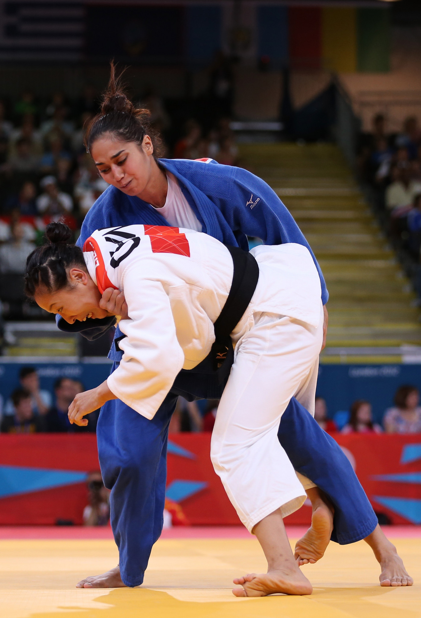 Jennifer Anson represented Palau at the London 2012 Olympic judo tournament ©Getty Images
