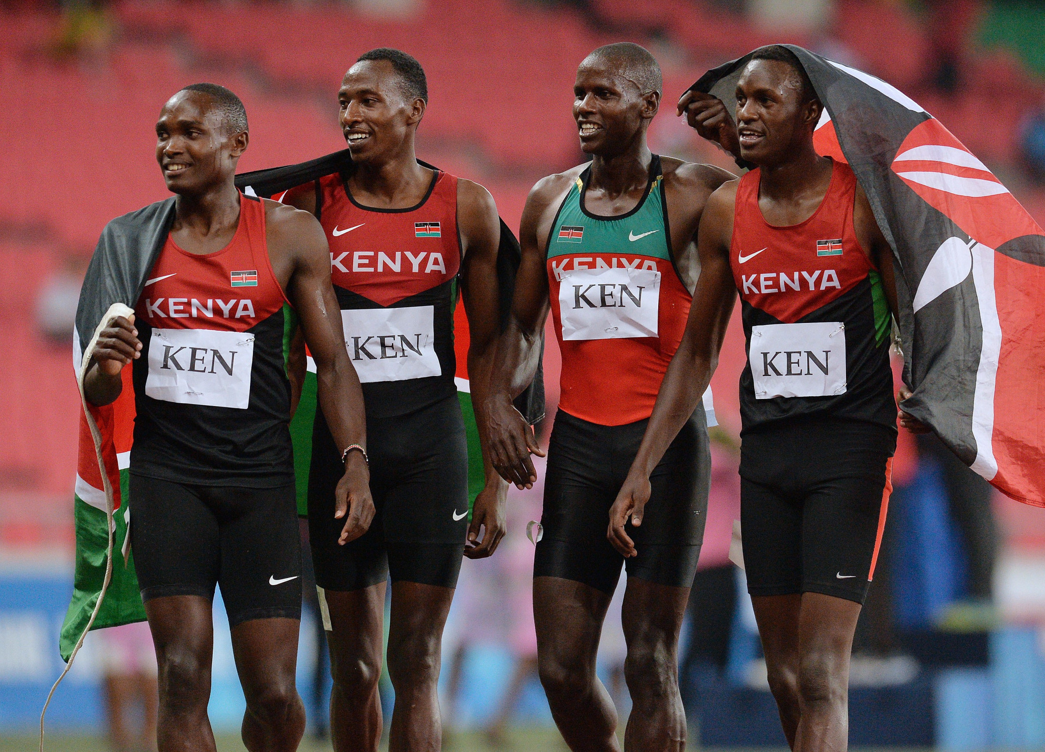 Kenya won seven gold medals in Brazzaville in 2015 ©Getty Images