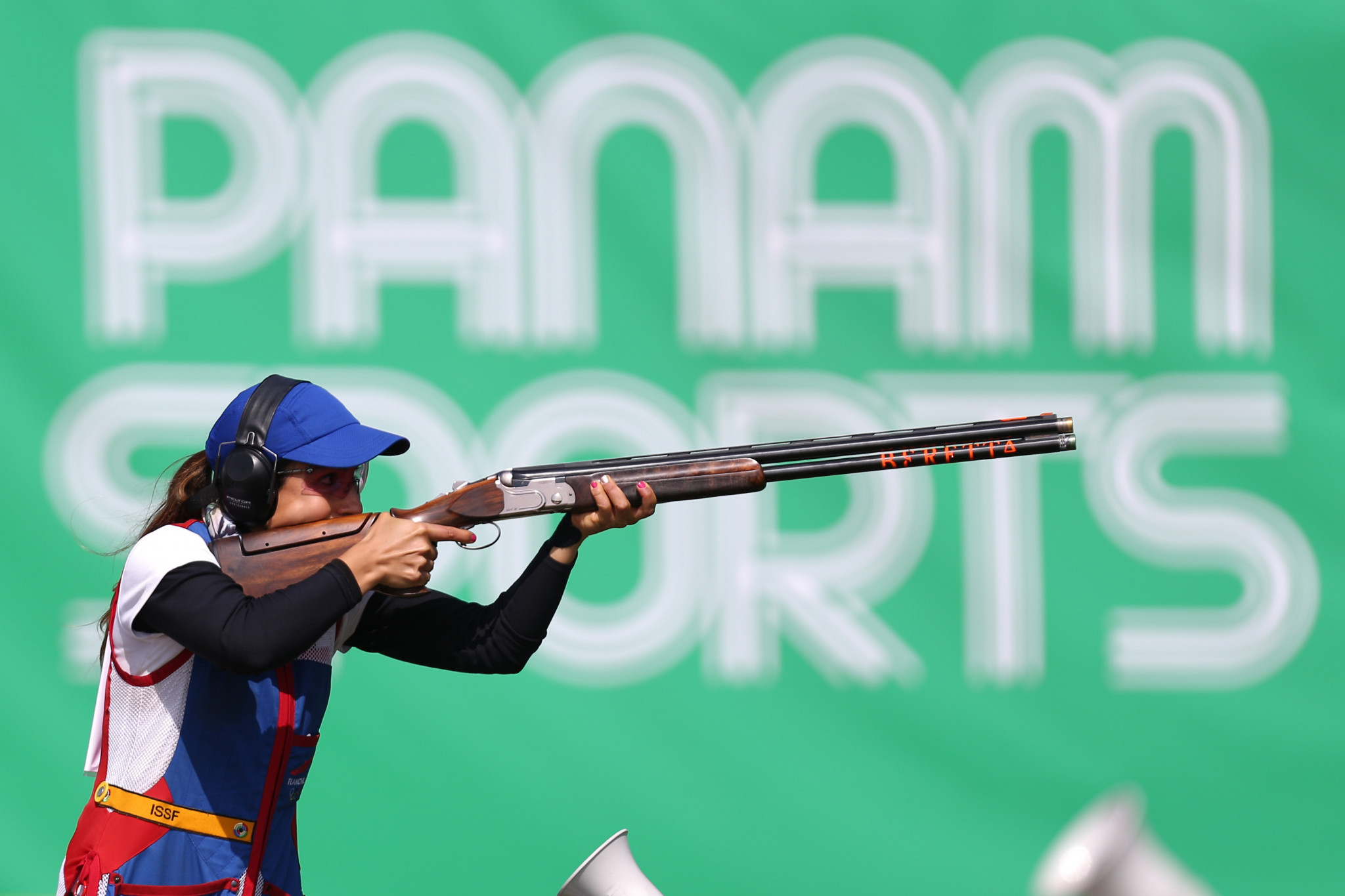 Chile's Francisca Crovetto Chadid, the silver medallist at the 2019 Pan American Games in Peru's capital Lima earlier this month, occupies second spot ©Getty Images
