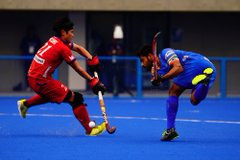 India beat Japan 6-3 today to secure their place in the men's final at the Tokyo 2020 Olympic hockey test event ©Hockey India/Twitter