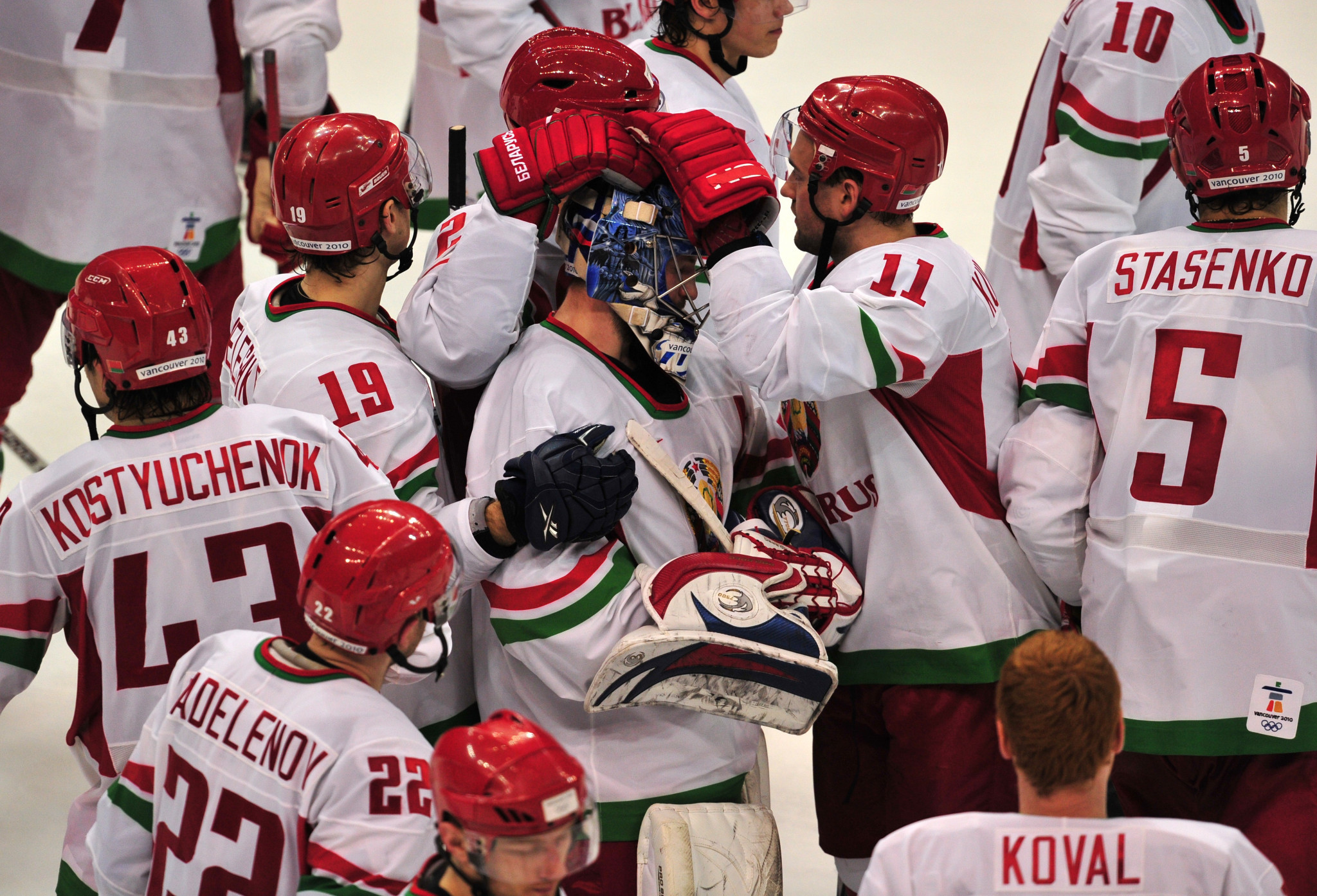 Mikhail Zakharov coached Belarus during the Vancouver 2010 Olympics ©Getty Images