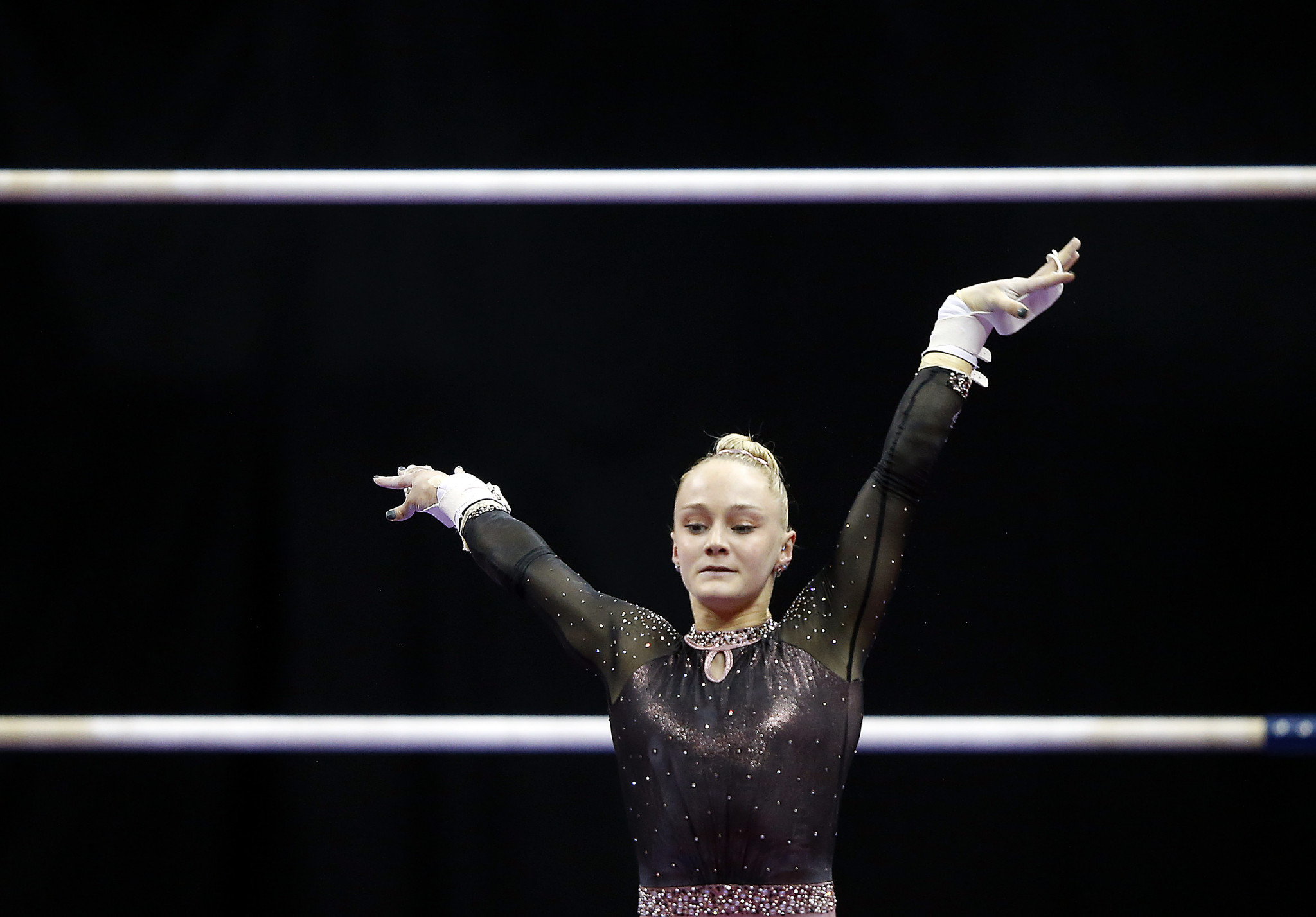 Riley McCusker is among the American gymnasts coached by Maggie Haney ©Getty Images