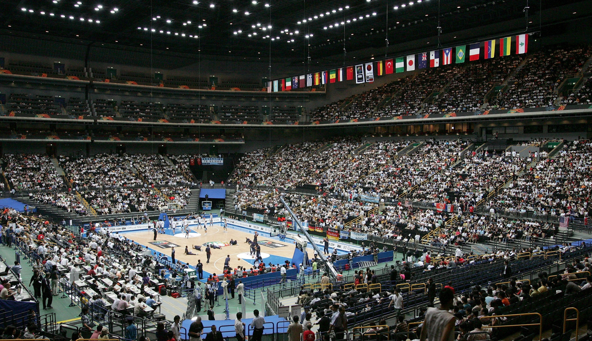 The Saitama Super Arena is the fourth largest indoor arena in the world ©Getty Images