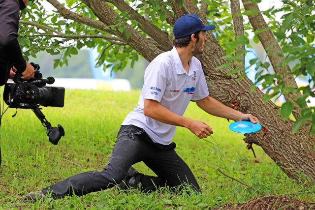 Action begun today at the 2019 World Team Disc Golf Championships in Alutaguse in Estonia ©WTDGC2019.com