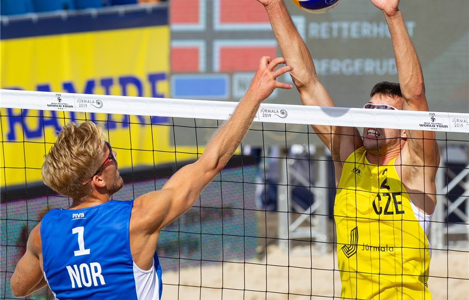 Action begun today at the FIVB Beach World Tour event in Jūrmala in Latvia ©FIVB