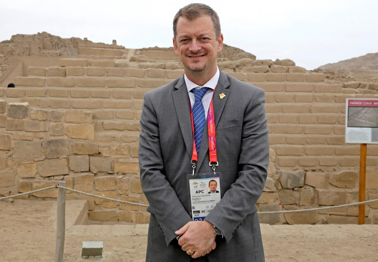 IPC President Andrew Parsons is in Peru for the Parapan American Games ©Lima 2019