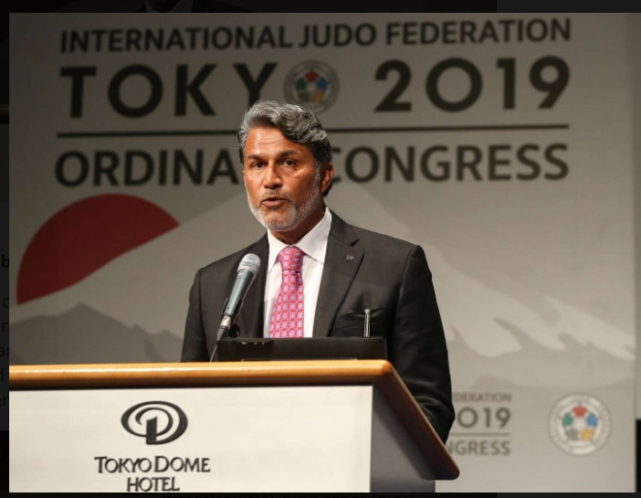 The United Arab Emirates' Naser Al Tamimi was re-elected treasurer of the IJF - a post he has held since 2007 ©IJF