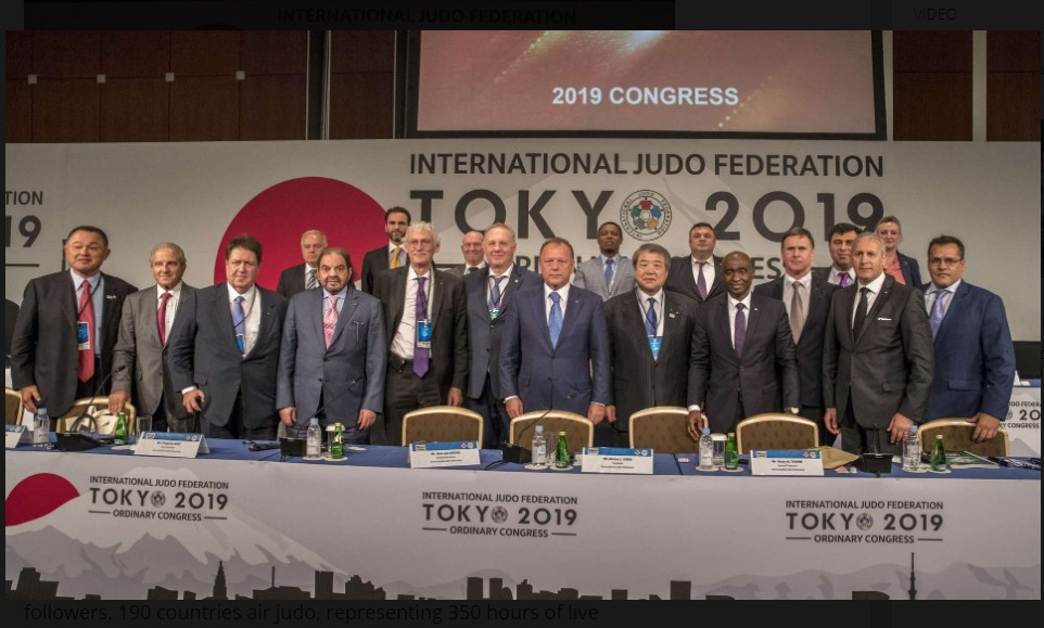 The 2019 IJF Congress took place on the eve of this year's World Championships in Tokyo ©IJF