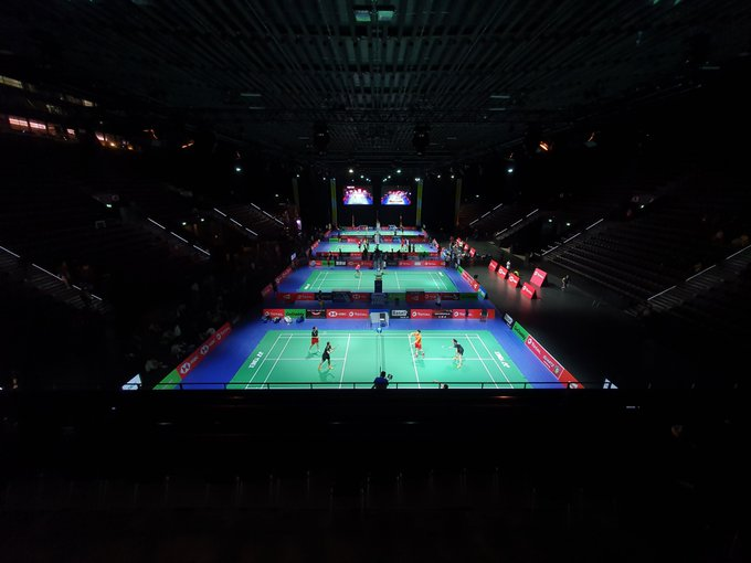Competition is taking place at the St. Jakobshalle in Basel ©Twitter/basel2019official