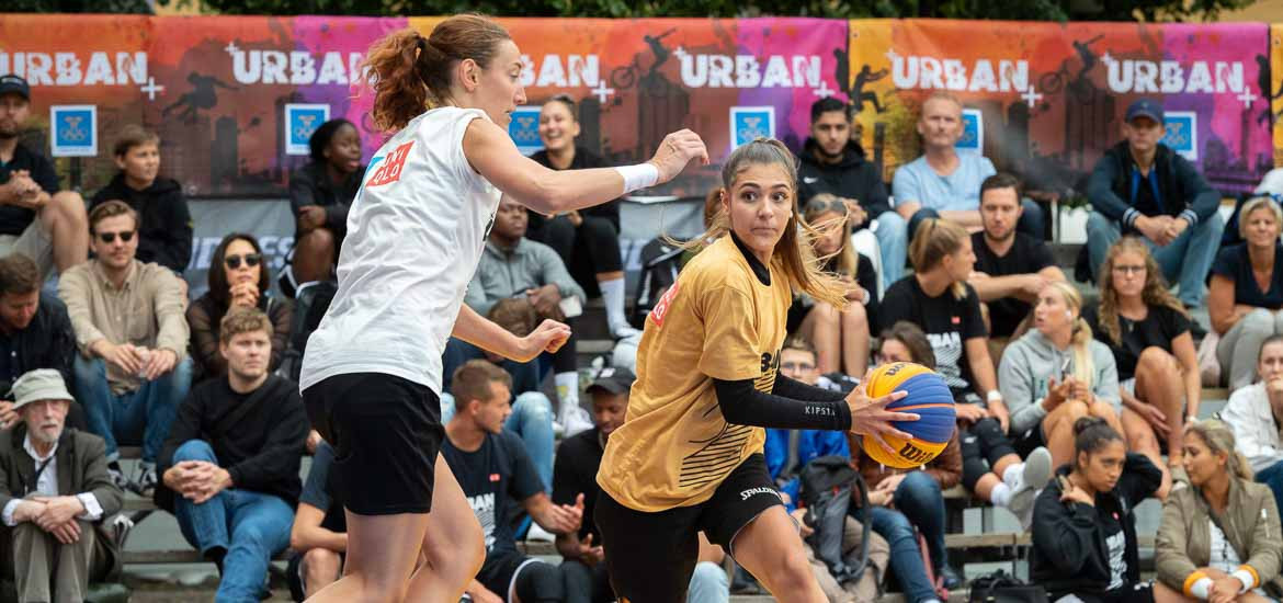 A 3x3 basketball match headlined the two-day event in Stockholm ©SOK