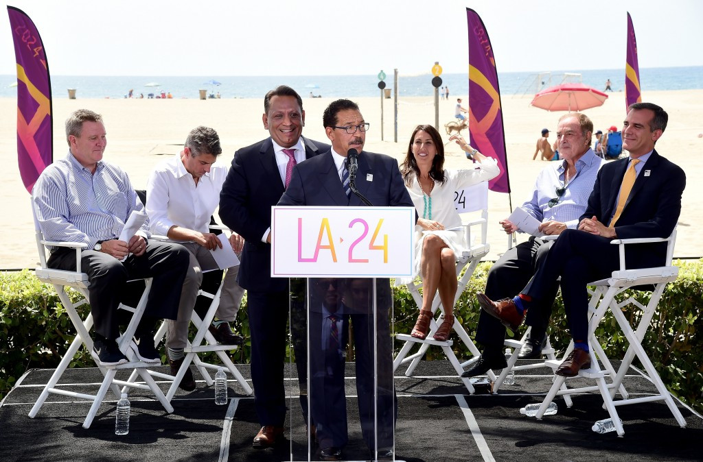 Rising costs have cast doubts on LA 2024's proposed Olympic Village site ©Getty Images