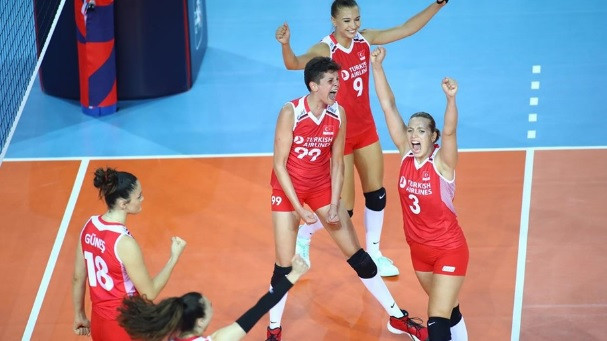 Turkey recorded their second consecutive victory as they beat Finland ©CEV