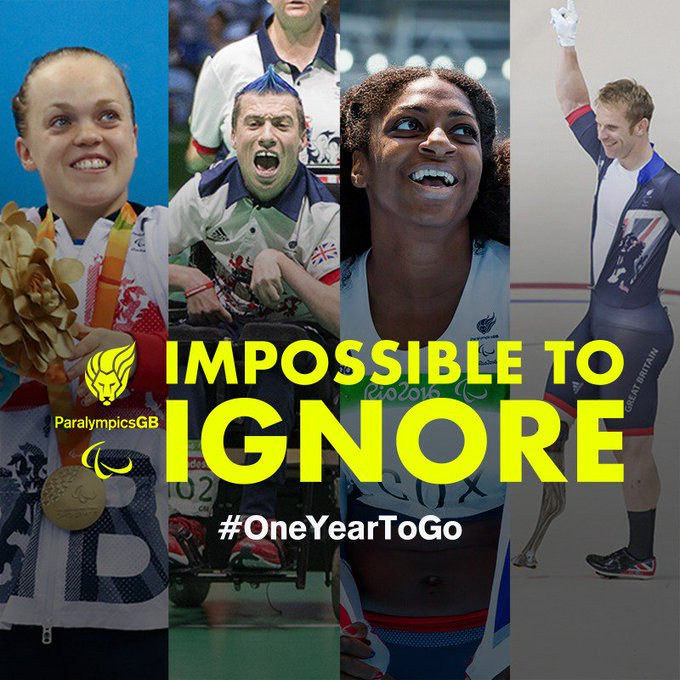 ParalympicsGB launch "Impossible to Ignore" campaign with one year to go until Tokyo 2020 