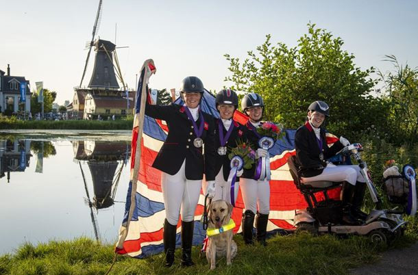 Britain finished second behind The Netherlands in Rotterdam ©FEI