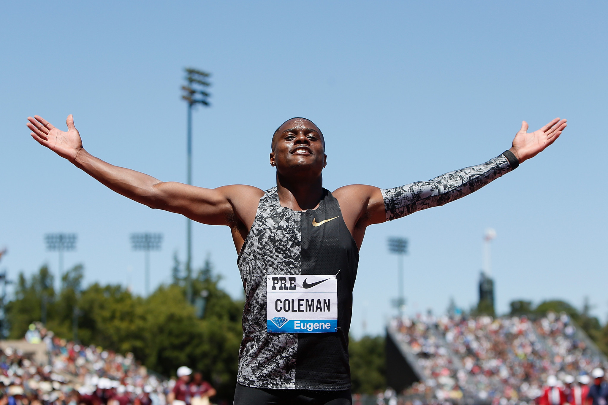 Christian Coleman faces a hearing on September 4 ©Getty Images