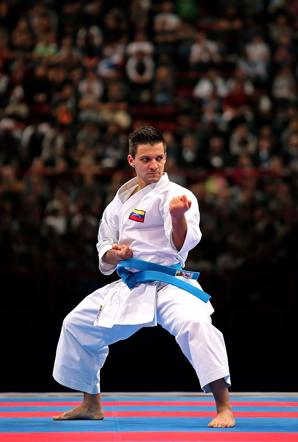 Venezuela's Antonio Diaz will compete in the men's kata at the ANOC World Beach Games ©Wikipedia