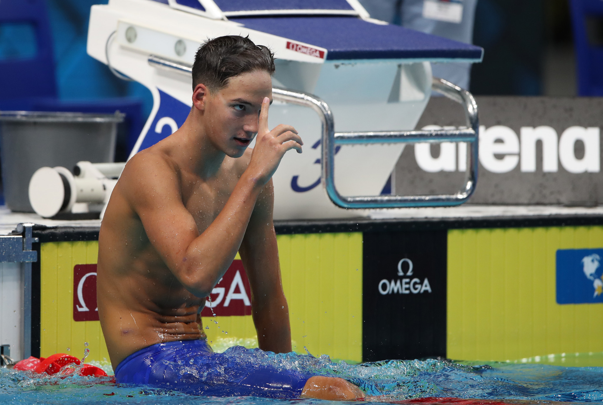 Croatian Grgić smashes 1500m freestyle record at FINA World Junior Championships
