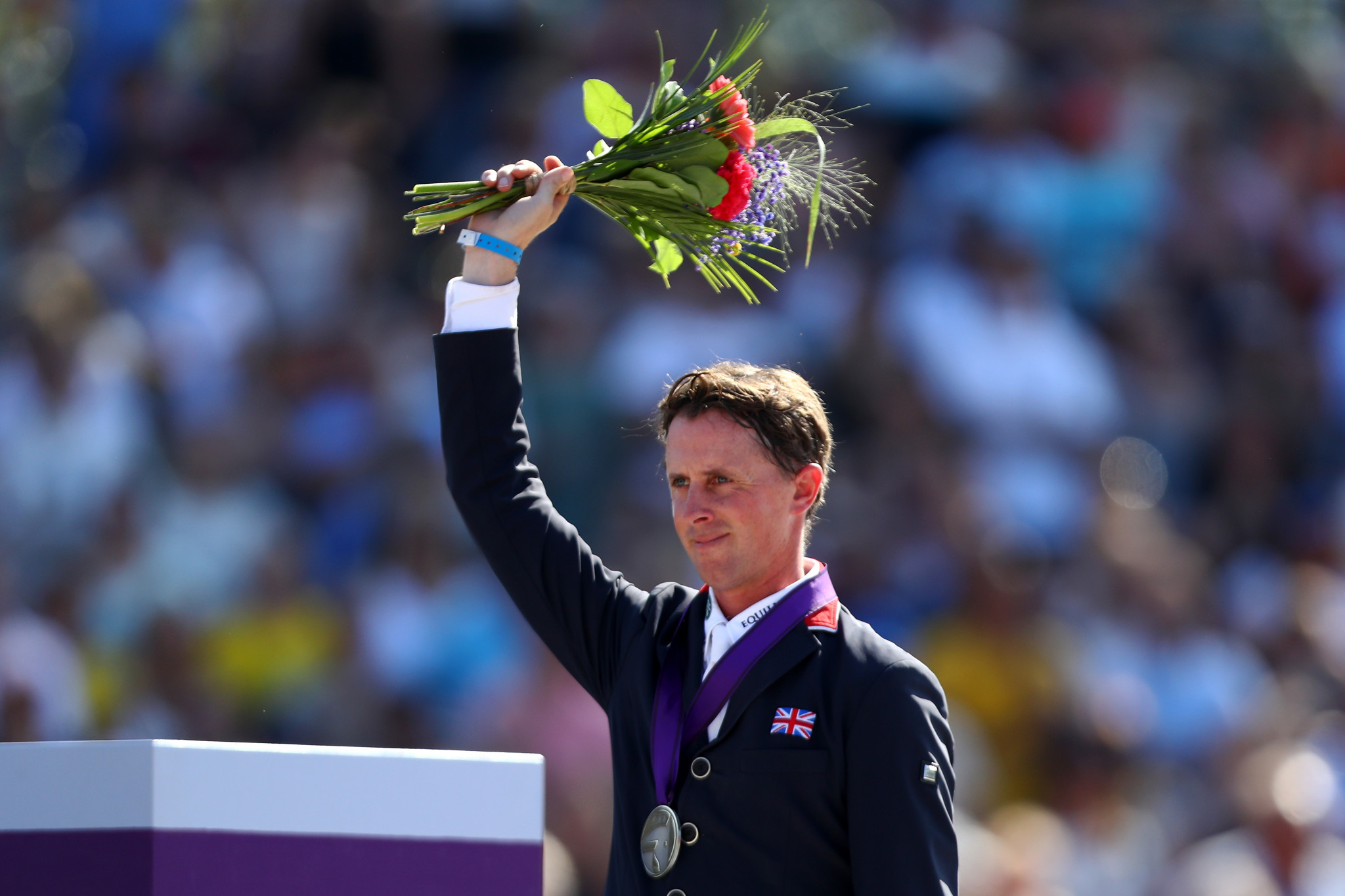 Britain’s Ben Maher had to settle for second in the individual jumping event ©Getty Images