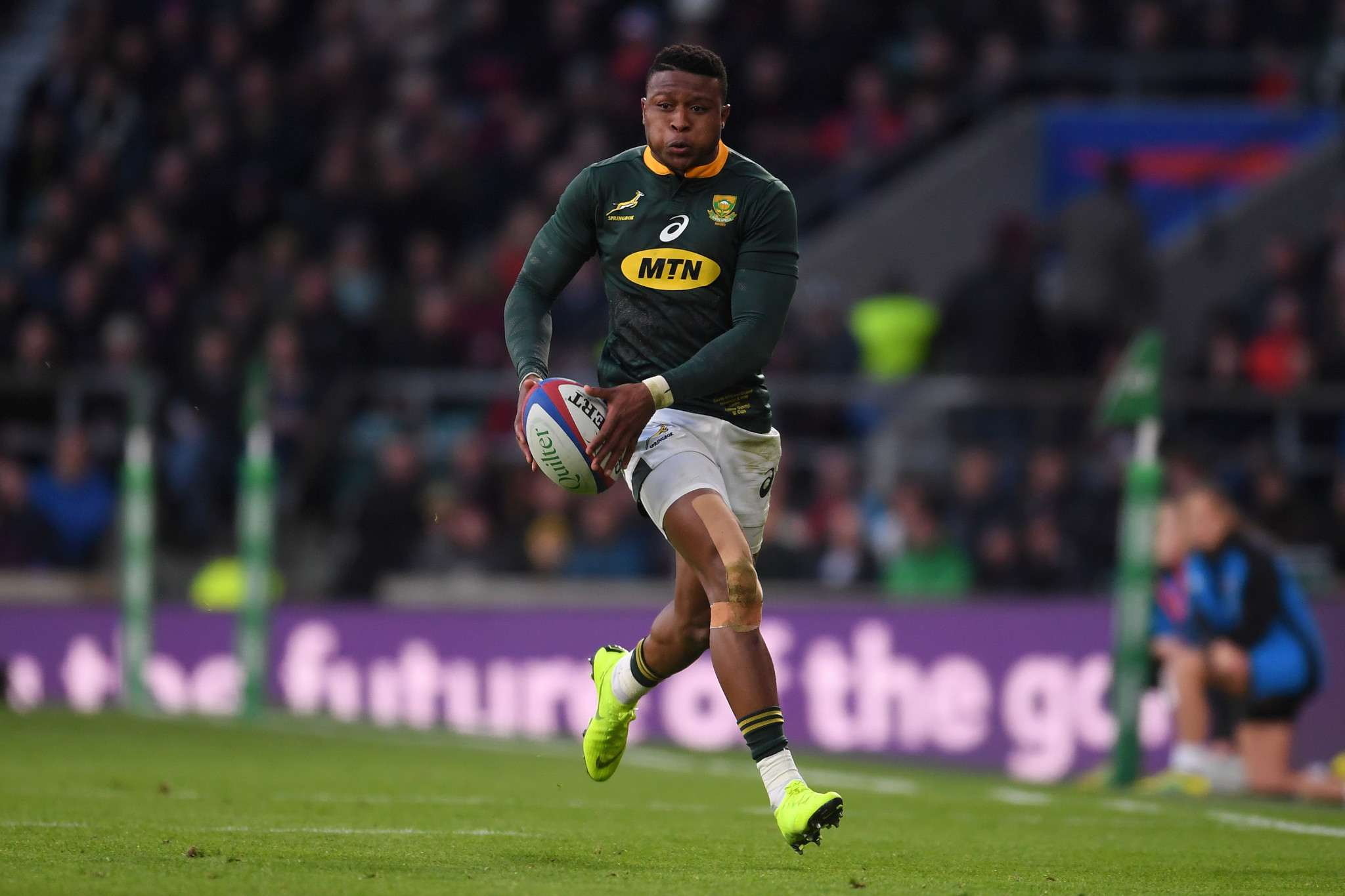 South African rugby star Aphiwe Dyantyi has failed a drugs test ©Getty Images