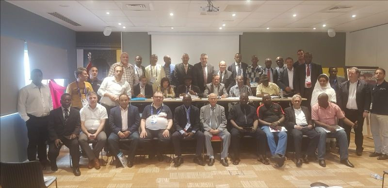 The African Table Tennis Federation met in Rabat during the African Games ©ATTF