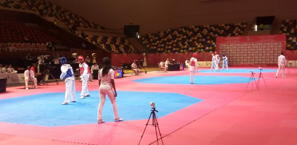 Taekwondo was one of the 26 sports on the programme for the 2019 African Games ©NTF