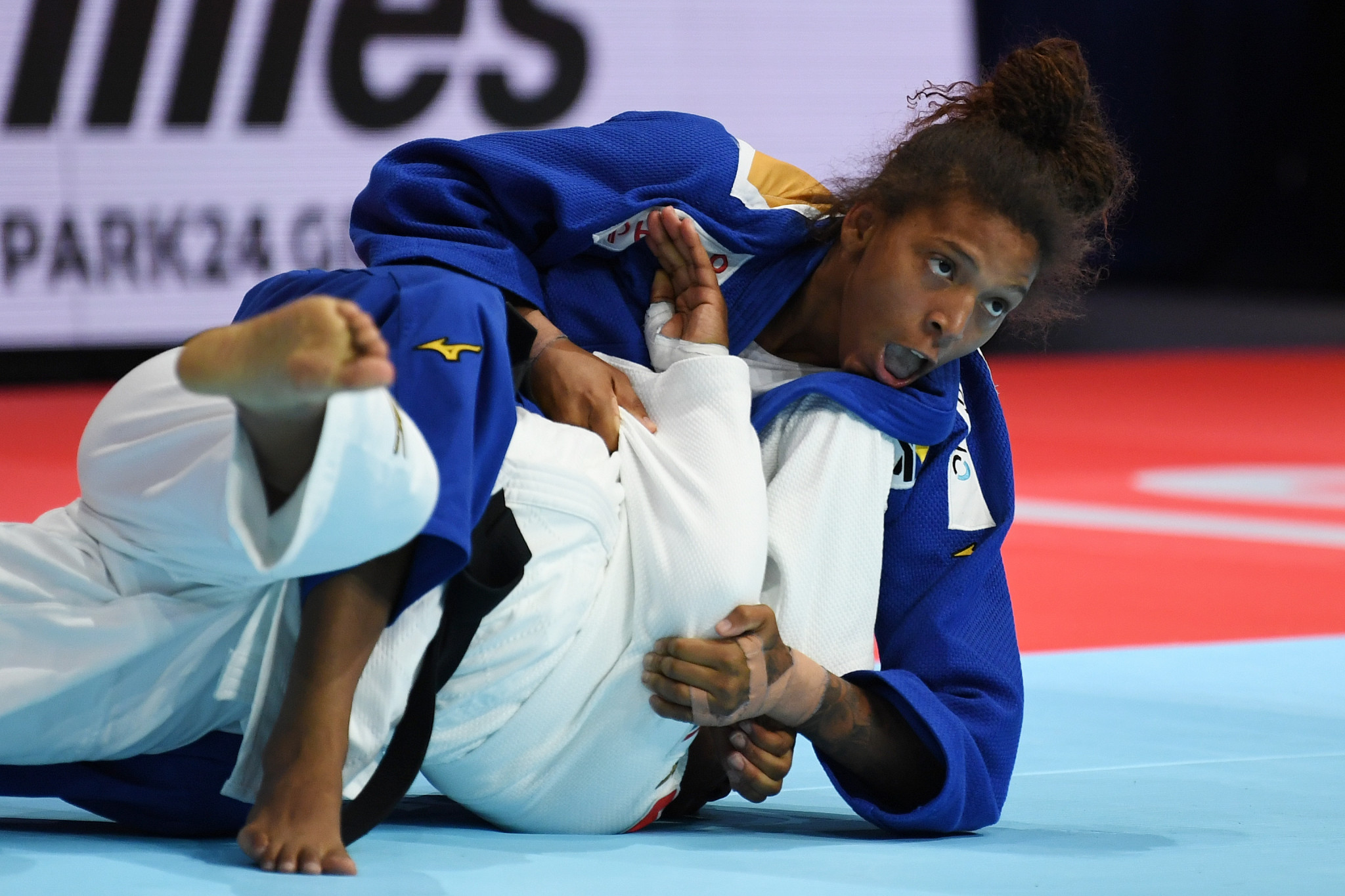 Rio 2016 Olympic champion Rafaela Silva took home the bronze medal in Tokyo ©Getty Images