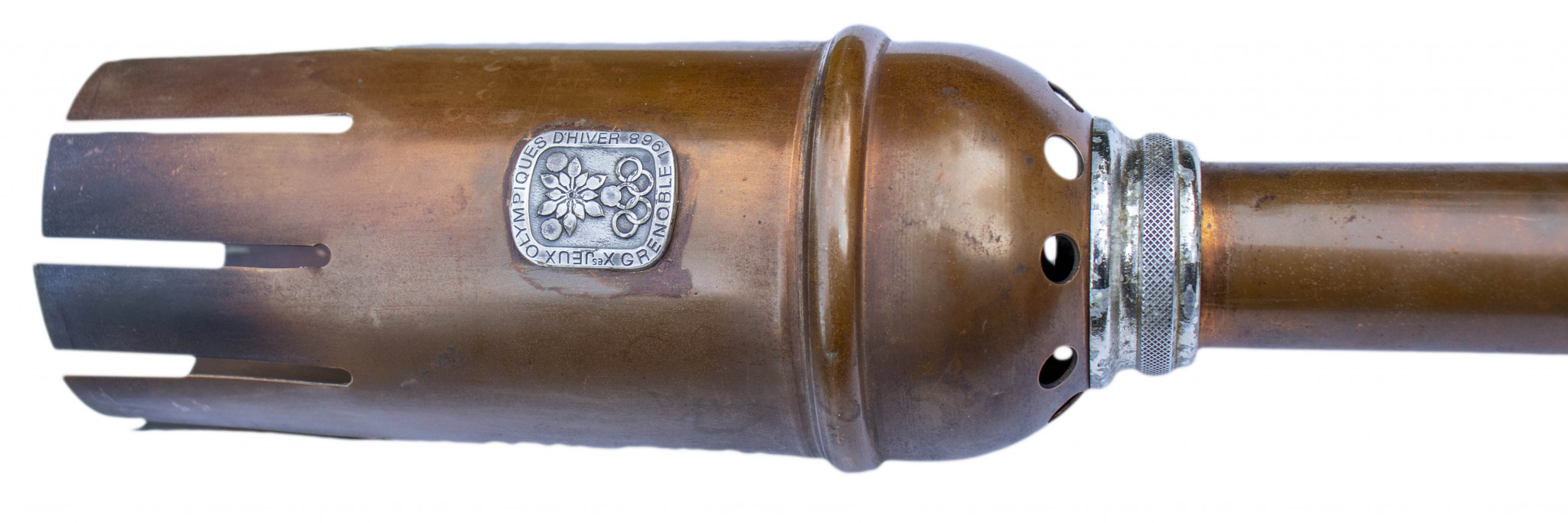 A Grenoble 1968 Olympic Torch sold in January raised more than $200,000 at auction ©Nate D. Sanders Auctions
