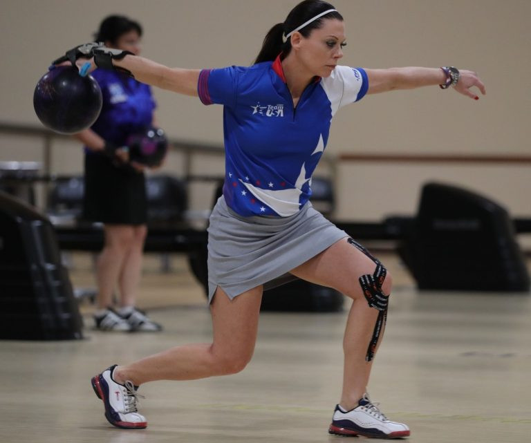 Shannon O'Keefe and the United States topped team qualification with a record-matching score  ©World Bowling