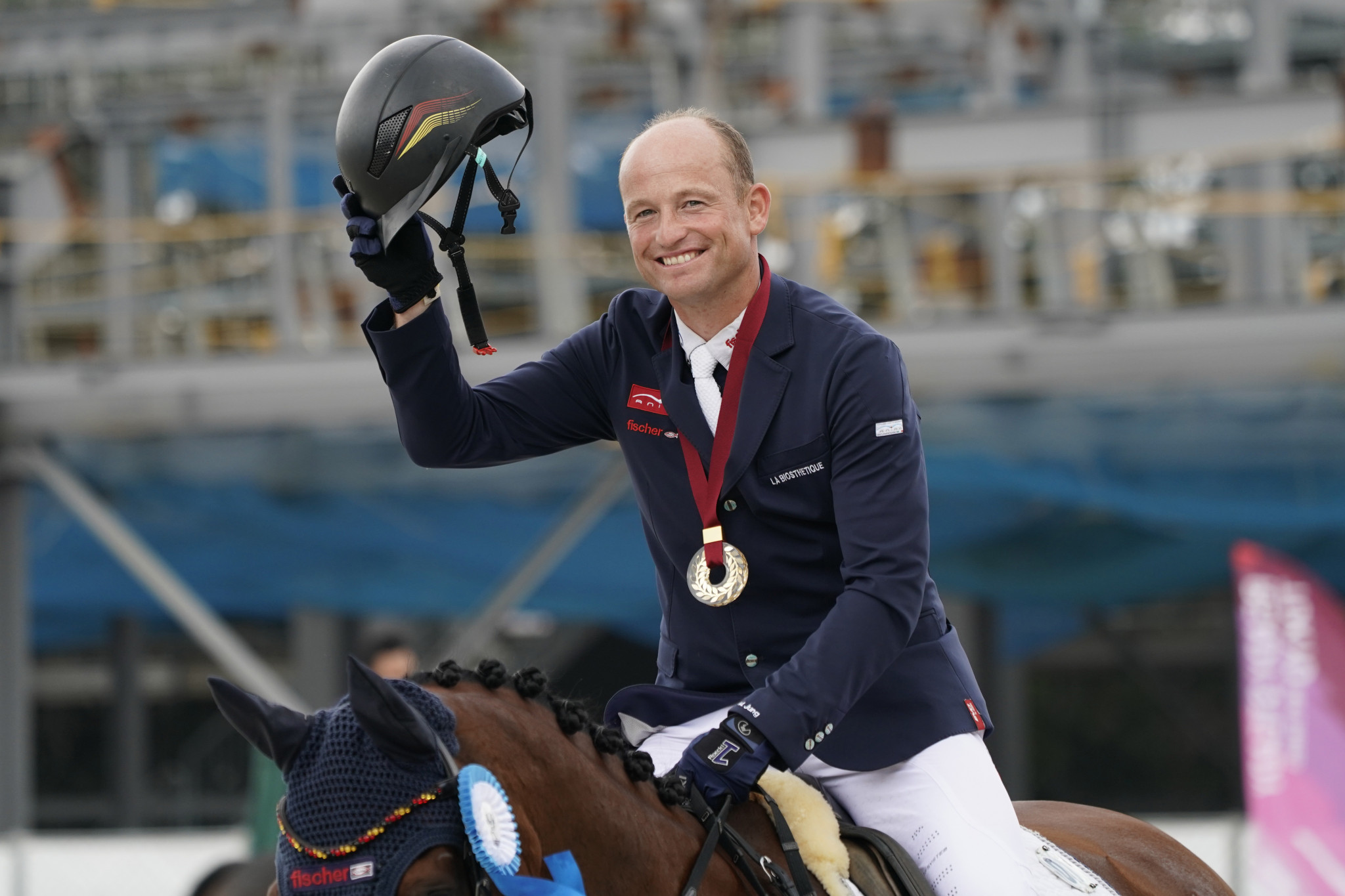 Michael Jung is bidding to reclaim his European title and win it for a record fourth time ©Getty Images