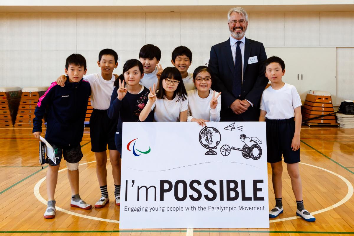 All schools in Japan implementing the programme will be eligible to enter the I’mPOSSIBLE Award ©Agitos Foundation