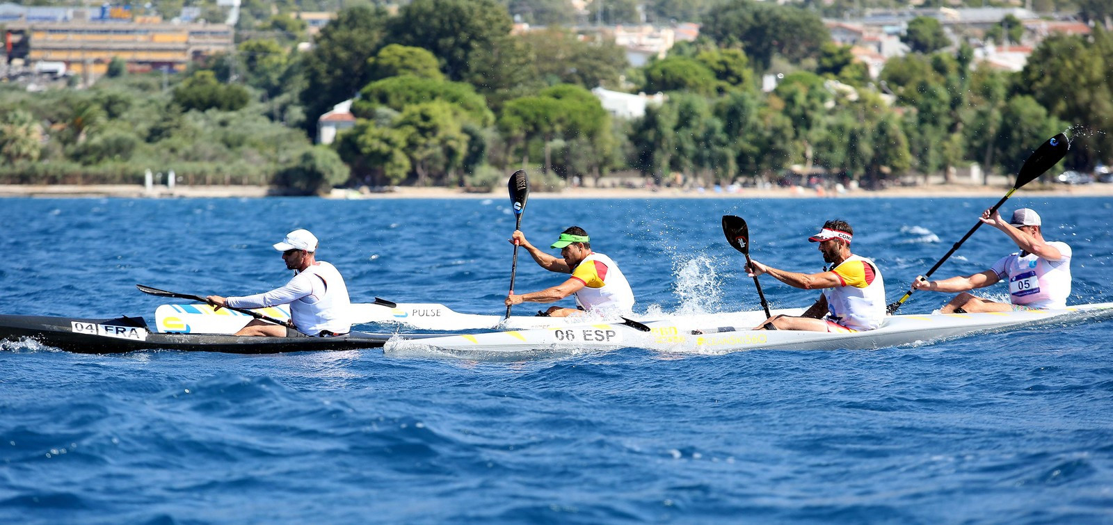 Spain and France take canoe ocean racing wins at Mediterranean Beach Games