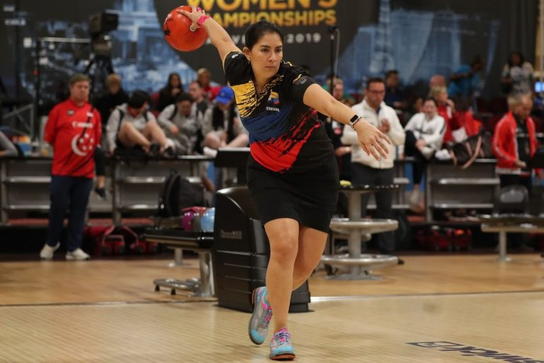 Maria Rodriguez of Colombia is in imperious form ©World Bowling