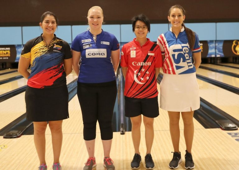 The four masters semi-finalists were confirmed in Las Vegas ©World Bowling