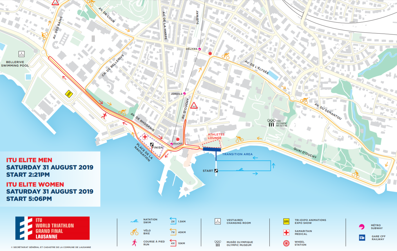 A challenging course has been set in the Olympic capital ©ITU