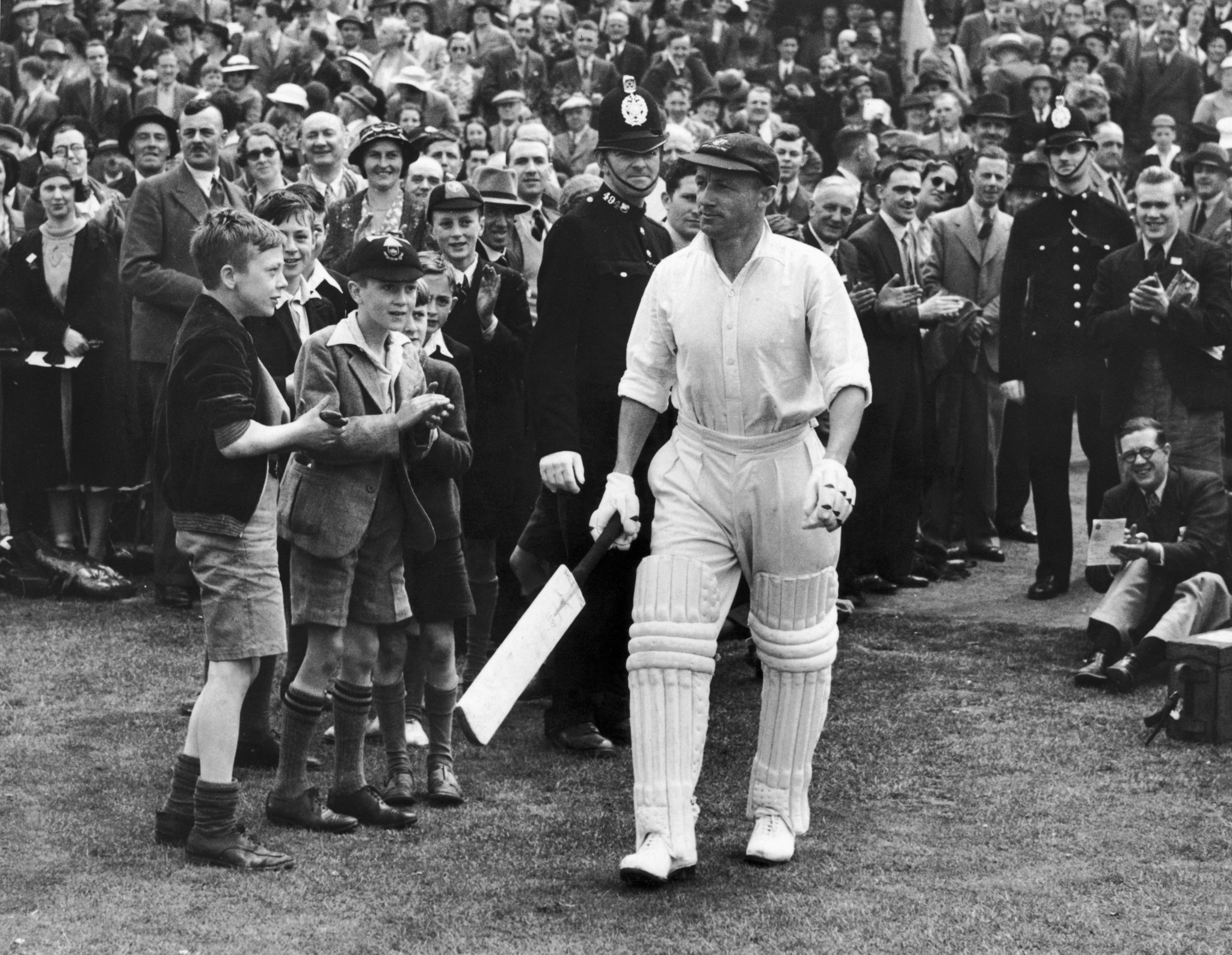 Even the great Don Bradman faced off against Canada ©Getty Images