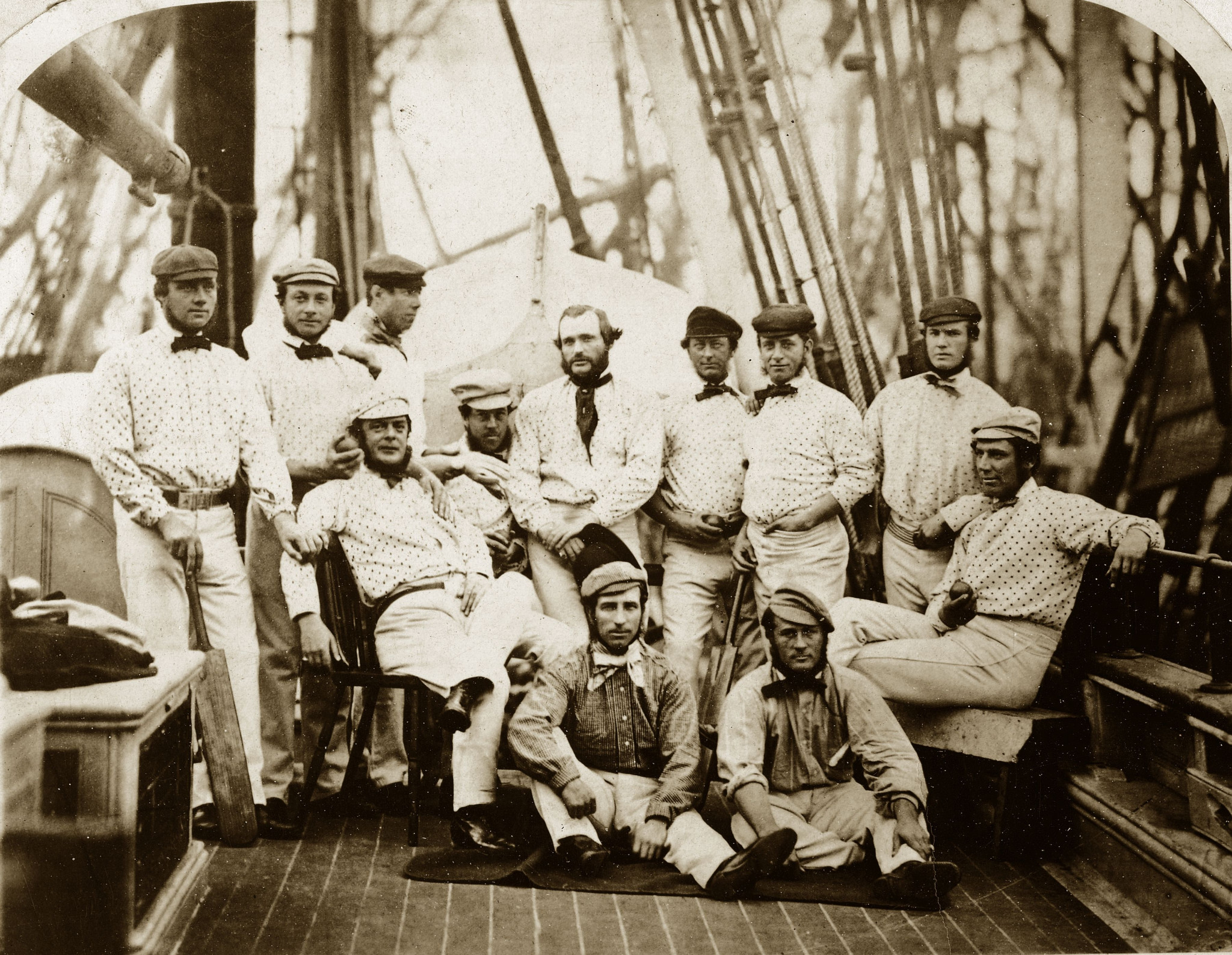 England set sail for the United States in 1859. ©Getty Images
